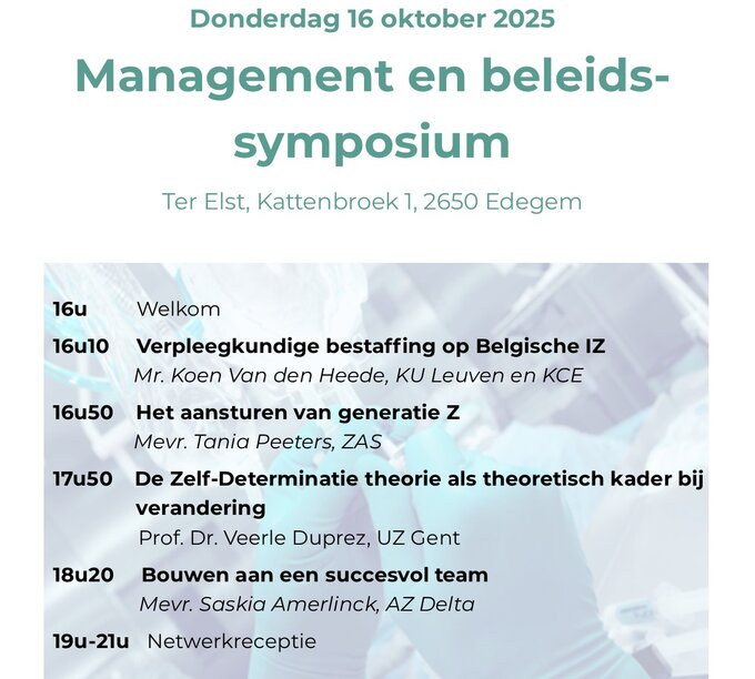 Management en beleidssymposium